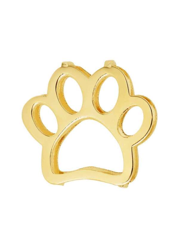 Convex - Pingente Aço Hit Pata 11.5mm Gold Ipg Dourado