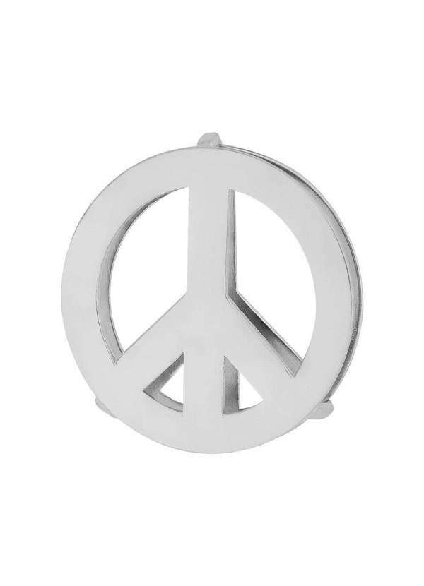 Convex - Pingente Aço Hit Simbolo da Paz 16.5mm Prata