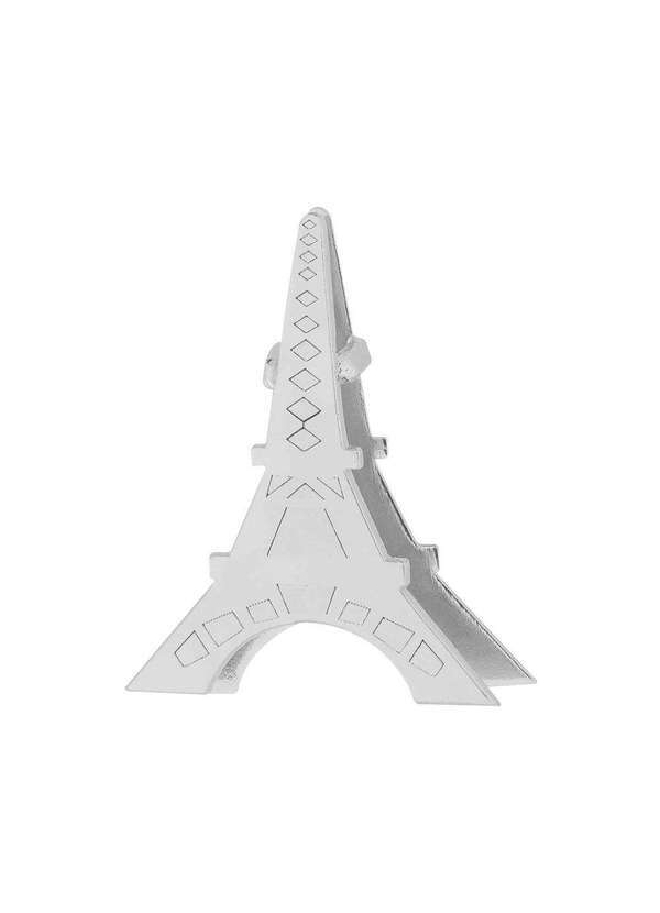 Convex - Pingente Aço Hit Torre Eiffel Vazada 16.5mm Prata