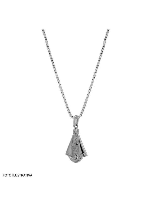 Convex - Pingente Prata Nsra. Aparecida Oval 19.2x11.4mm Prata 2