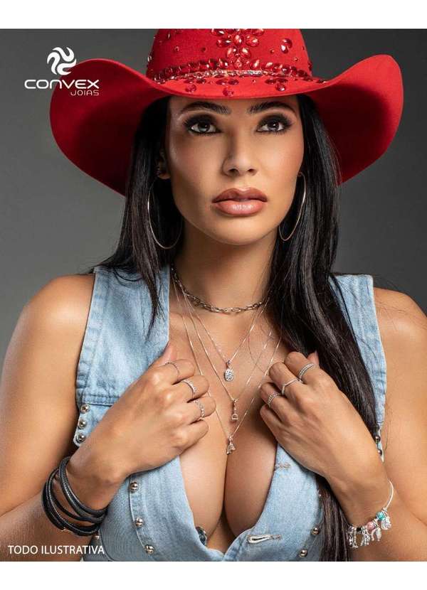 Convex - Pulseira Aço Duo Black e Rose Fecho com Zircônia Ipr 5mm Prata 6