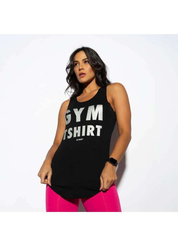 Honey Be - Regata Fitness Preta Gym Ct551 Preto