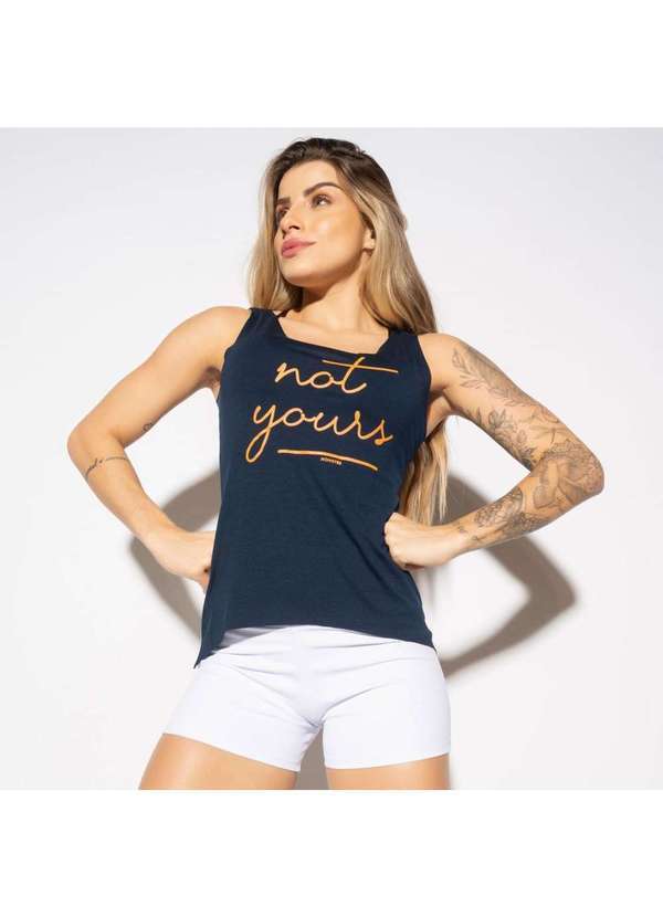 Honey Be - Regata Fitness Azul Marinho Not Yours Ct742 Azul