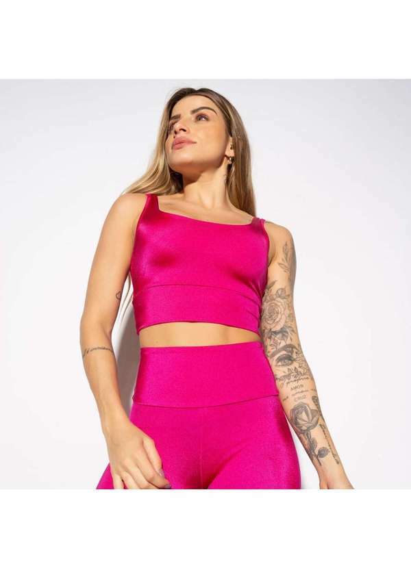 Honey Be - Top Fitness Gloss Básico Rosa Tp1309 Rosa