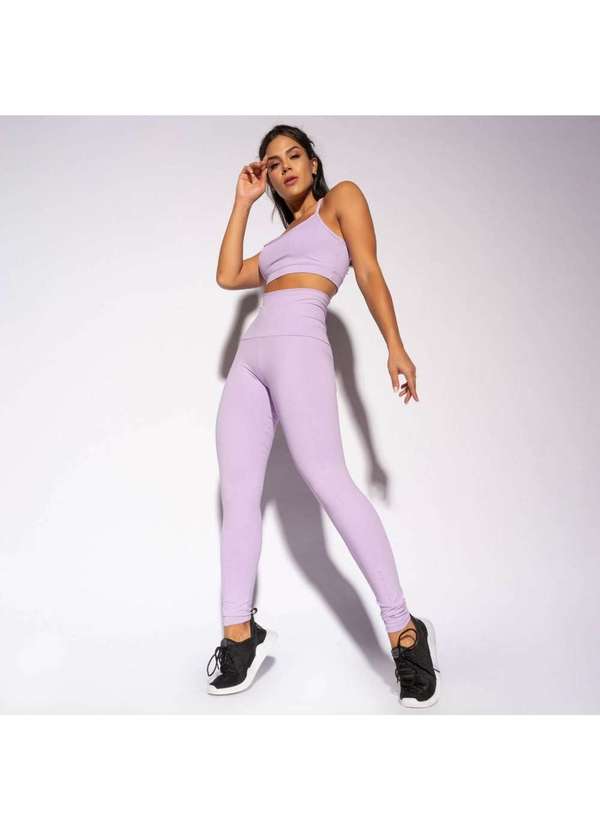 Honey Be - Legging Cintura Alta Honey Performance Lilás Lg1616 Rosa 3