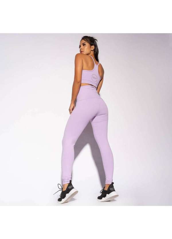 Honey Be - Legging Cintura Alta Honey Performance Lilás Lg1616 Rosa 4