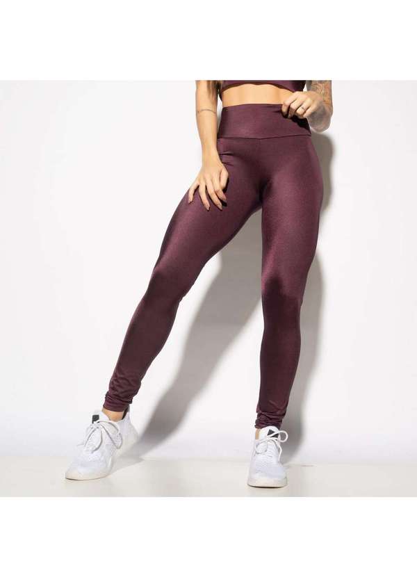 Honey Be - Legging Fitness Gloss Básica Roxo Lg1984 Roxo