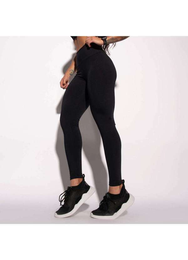 Honey Be - Legging Fitness Preta Lg1472 Preto