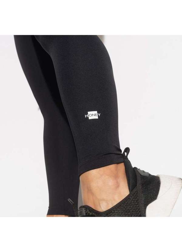 Honey Be - Legging Fitness Preto Honey Hnb Tec Lg2099 Preto 4
