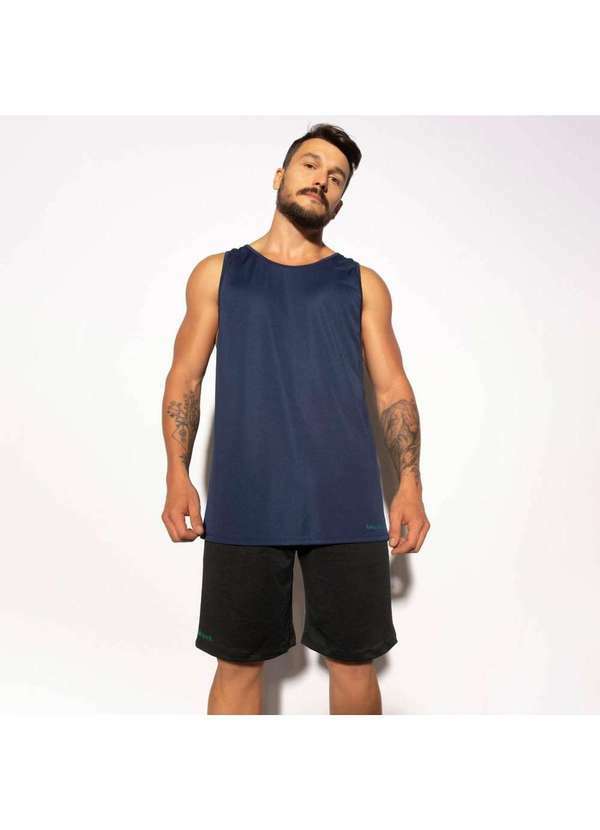 Honey Be - Regata Fitness Marinho Dry Tech Rg114 Azul