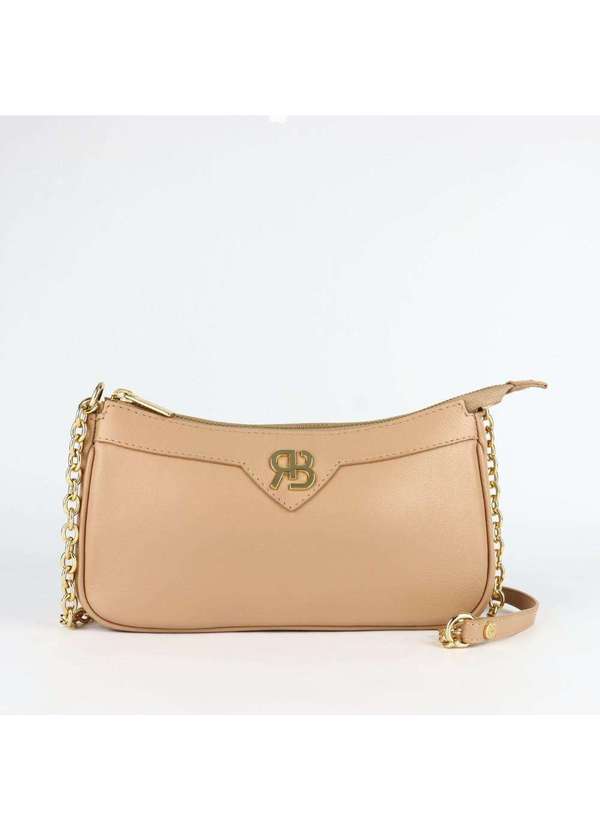 Raphaella Booz - Bolsa Tiracolo Essencial Pequena Couro Couro Glove Plush