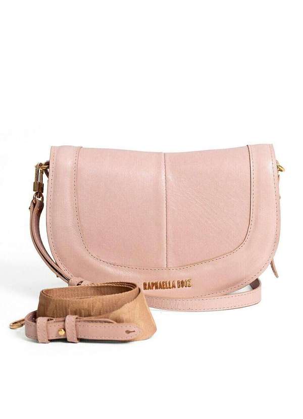 Raphaella Booz - Bolsa Tiracolo Média Couro Couro Torino Skin