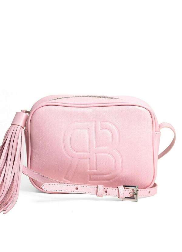 Raphaella Booz - Bolsa Tiracolo Pequena Couro Rb Couro Glove Nude