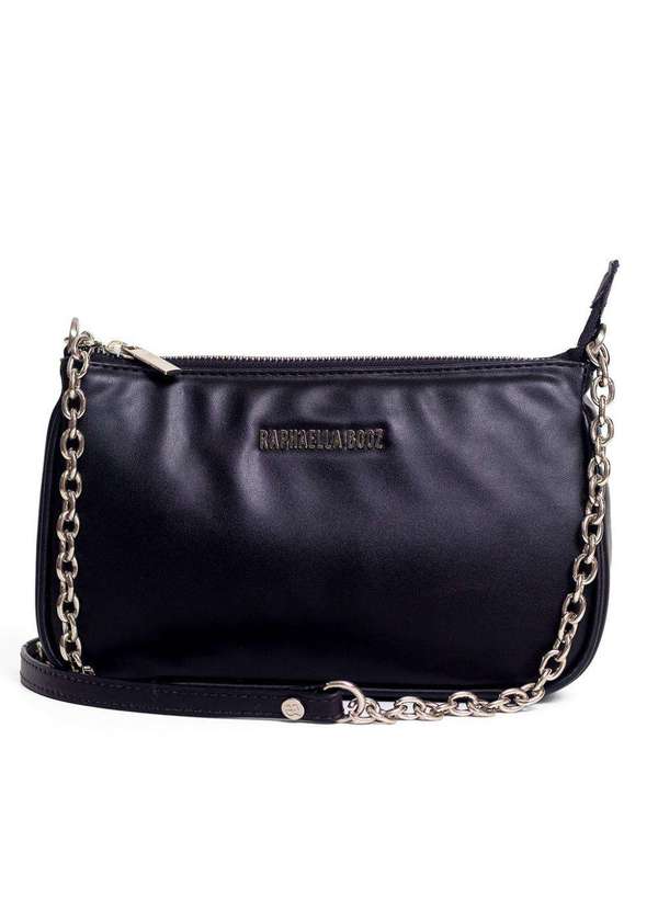 Raphaella Booz - Bolsa Tiracolo Pequena Napa Preto