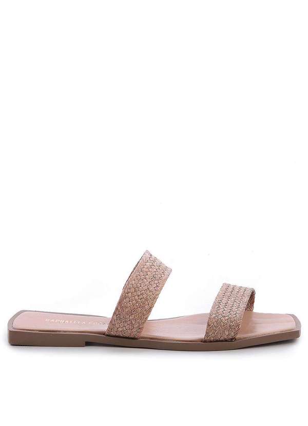 Raphaella Booz - Rasteira Tiras Palha Tira Palha Cafe