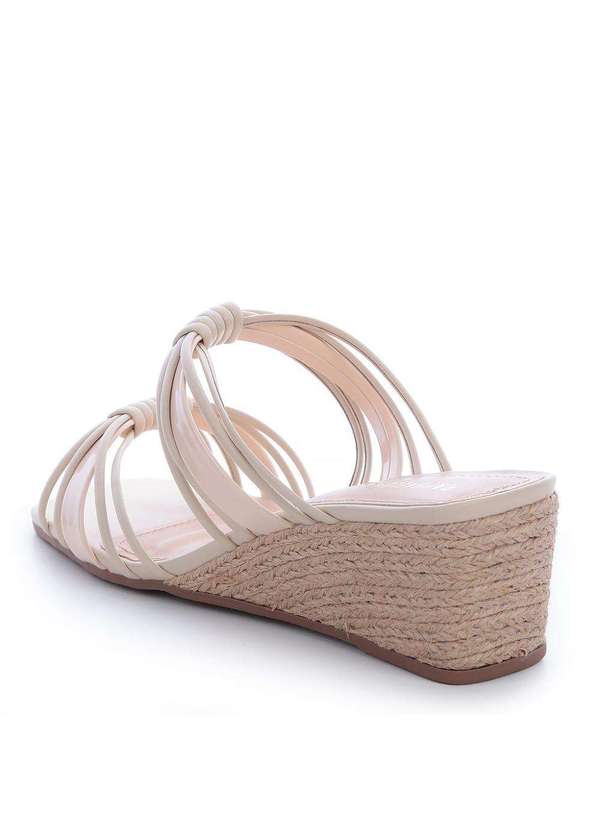 Raphaella Booz - Mule Anabela Tiras Napa Duna/Verniz 3