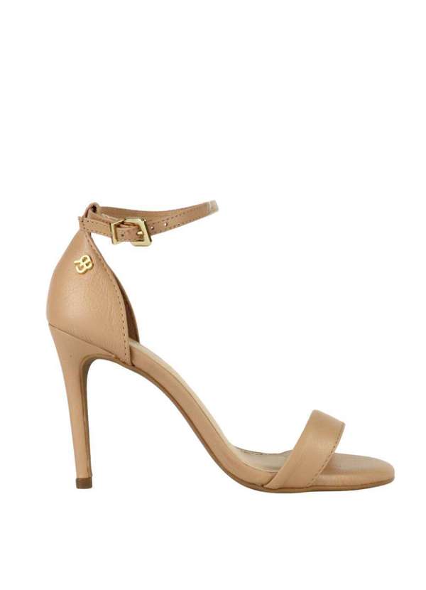 Raphaella Booz - Sandália Essencial Laura Couro Couro Glove Plush