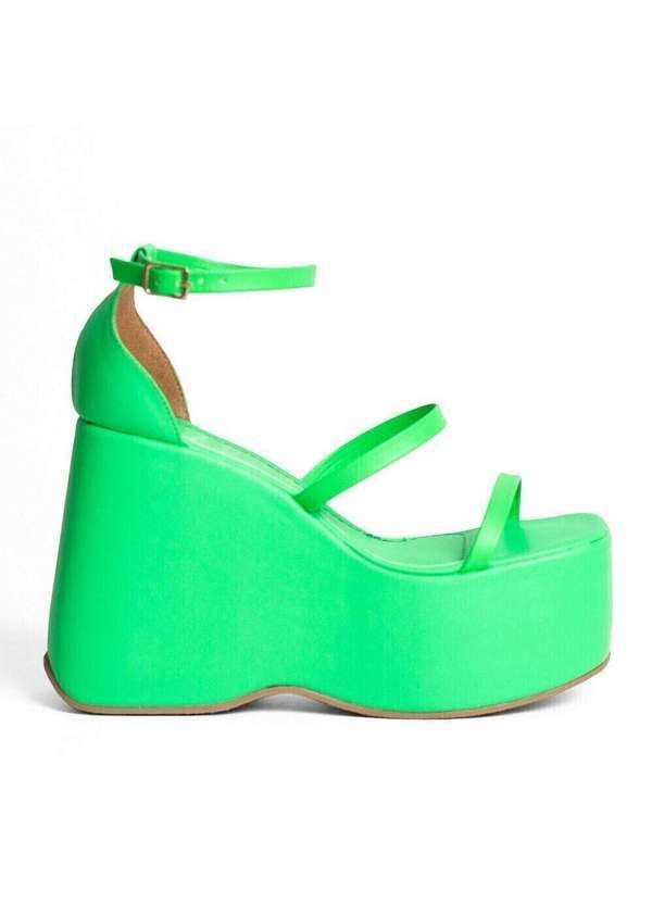 Raphaella Booz - Sandália Plataforma Napa Soft Chromakey