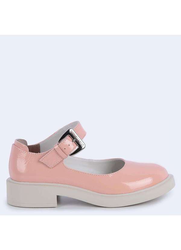 Raphaella Booz - Sapatilha Boneca Verniz Verniz Show Pessego