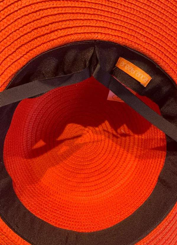 Areia Branca - Chapeu Areia Branca Dubai Laranja 6