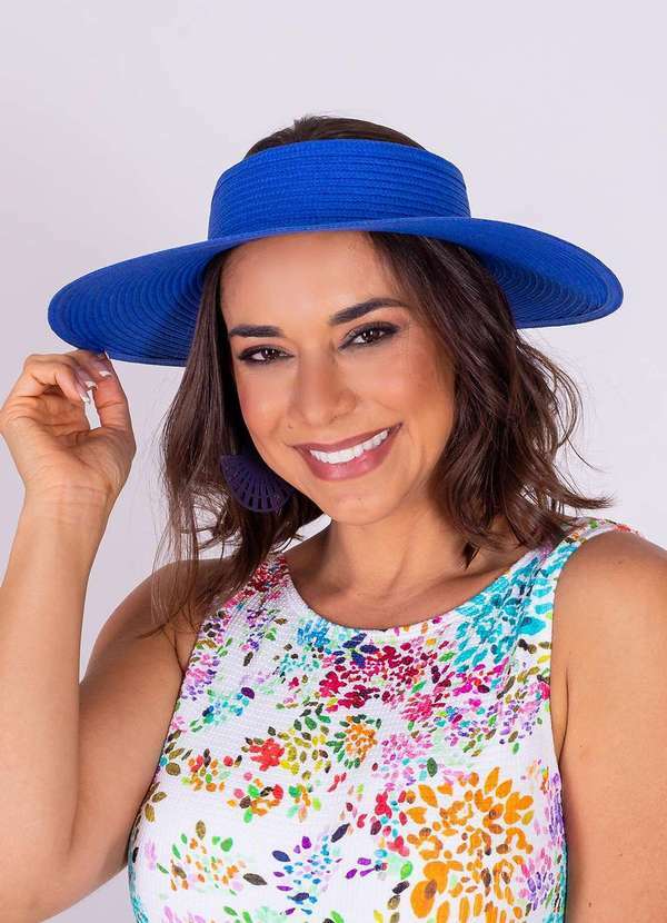 Areia Branca - Viseira Areia Branca Uv50 Miami Azul 5