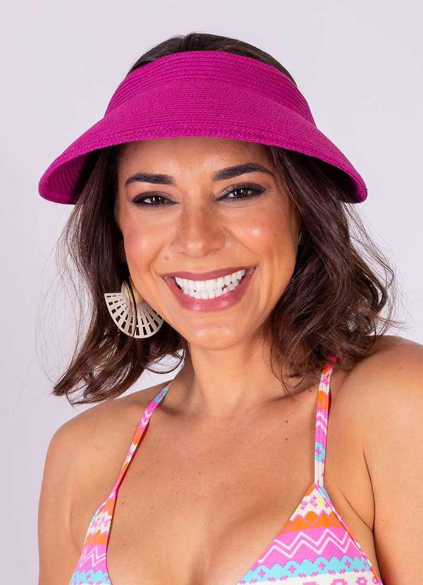 Areia Branca - Viseira Areia Branca Uv50 Patacho Rosa 5