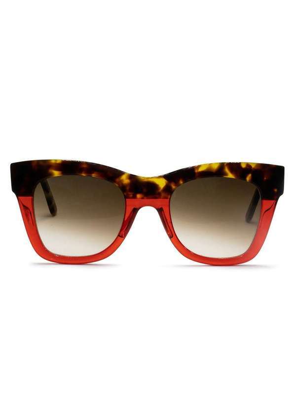 Areia Branca - Oculos de Sol Areia Branca Paris Tartaruga Vermelho