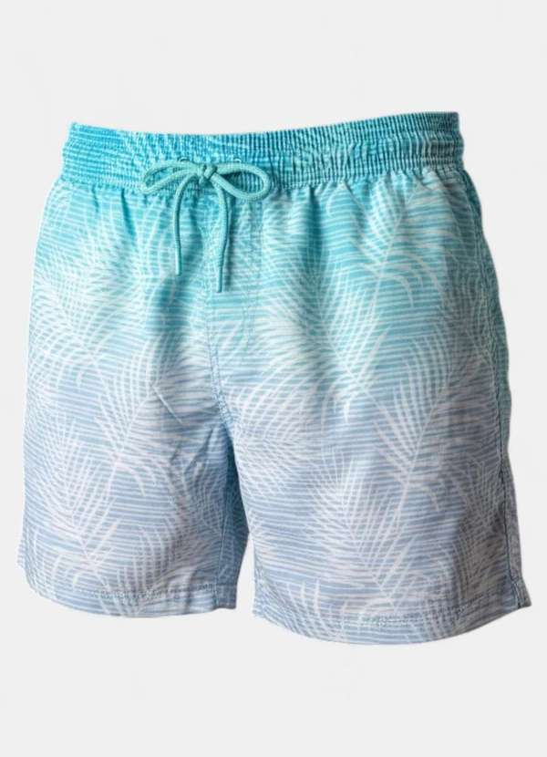 Areia Branca - Shorts Areia Branca Yacht Resort Palmeira Azul 2