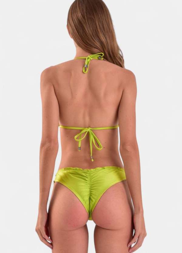 Areia Branca - Biquini Areia Branca Baly Cortininha Ripple Verde 2
