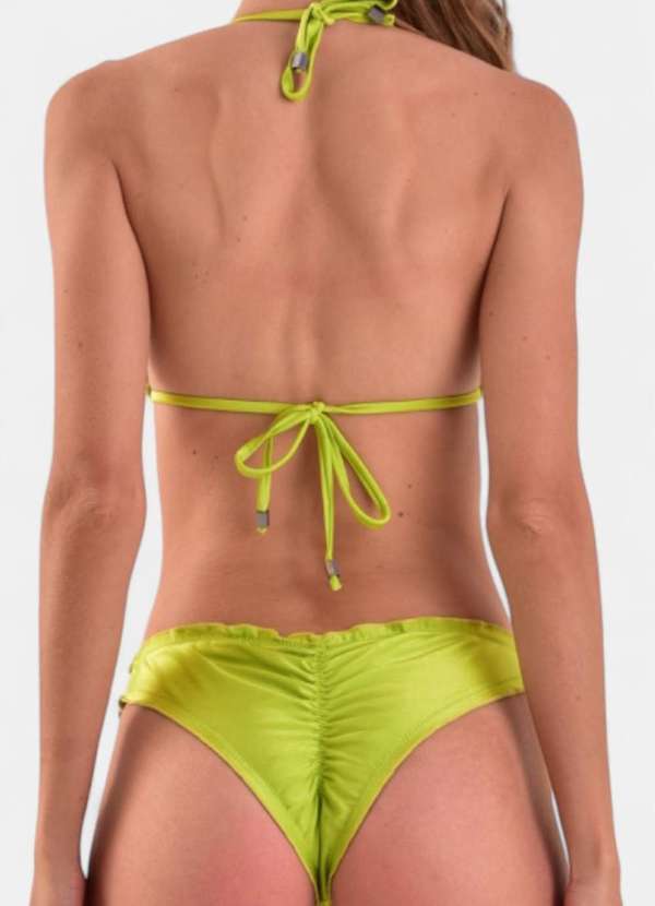 Areia Branca - Biquini Areia Branca Baly Cortininha Ripple Verde 4