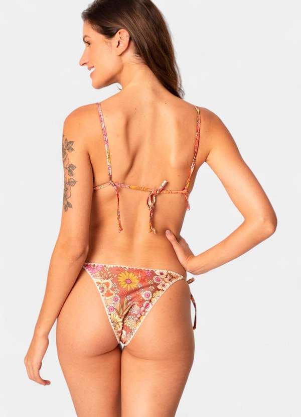 Areia Branca - Biquini Areia Branca Baly Cortininha Laranja 2