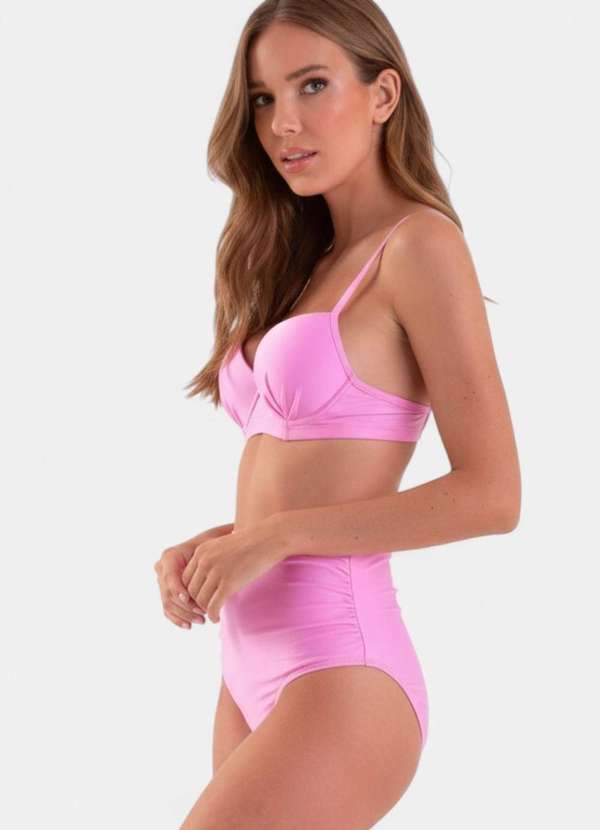 Areia Branca - Biquini Areia Branca Baly Hot Pant Rosa 3