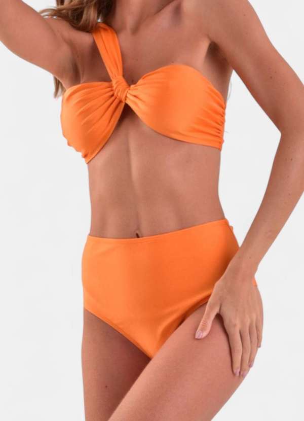 Areia Branca - Biquini Areia Branca Baly Hot Pant Laranja 3