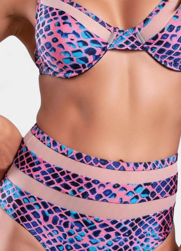 Areia Branca - Biquini Areia Branca Praya Hot Pant Cobra Roxo 4