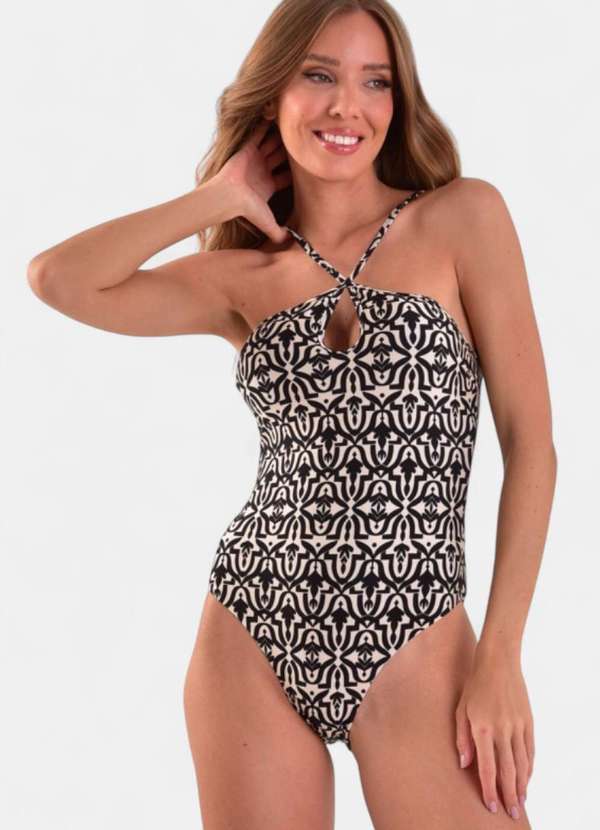 Areia Branca - Maio Areia Branca Baly Gota Etnico Preto