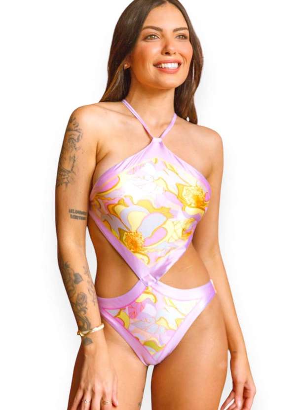 Areia Branca - Maio Areia Branca Baly Losango Rosa