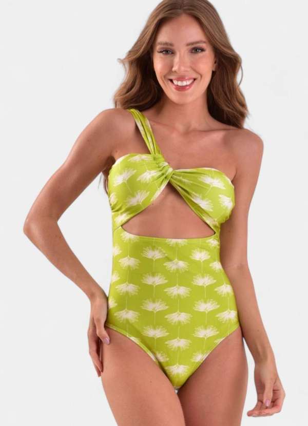 Areia Branca - Maio Areia Branca Baly Ombre Floral Verde 3