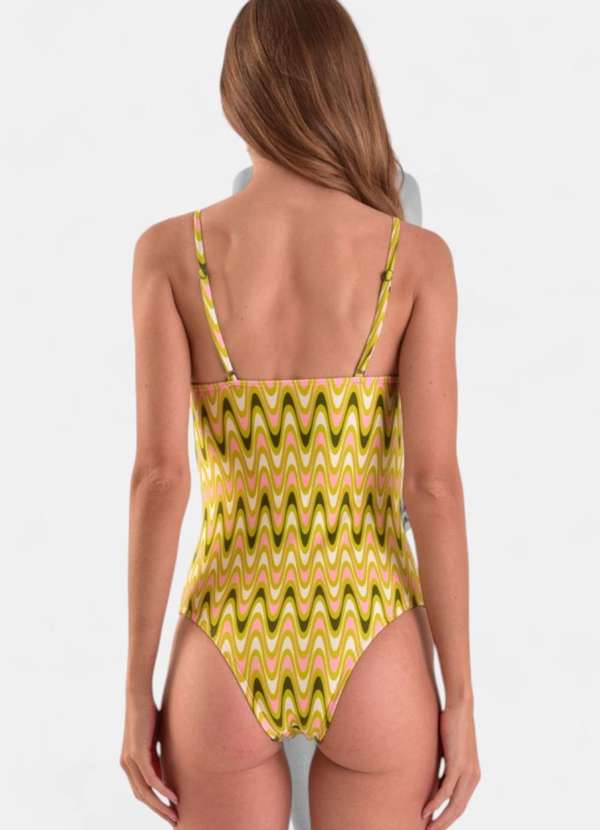 Areia Branca - Maio Areia Branca Baly Transpassado Zig Zag Verde 2