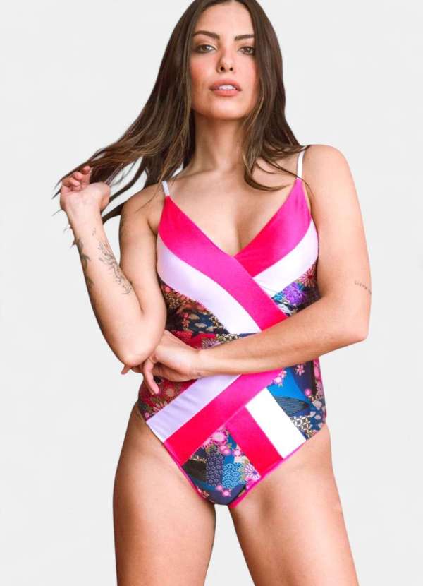 Areia Branca - Maio Areia Branca Baly Transpassado Vermelho