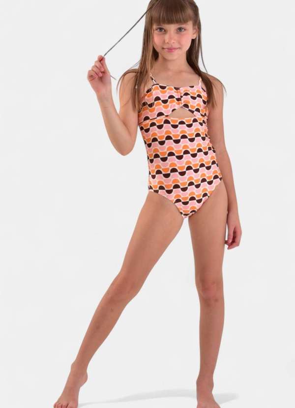 Areia Branca - Maio Areia Branca Infantil Baly Wave Rosa 3