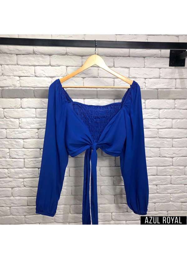 Closet Rc - Cropped Multiformas Azul