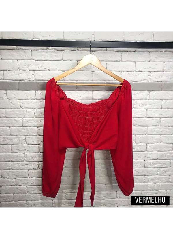 Closet Rc - Cropped Multiformas Vermelho 4