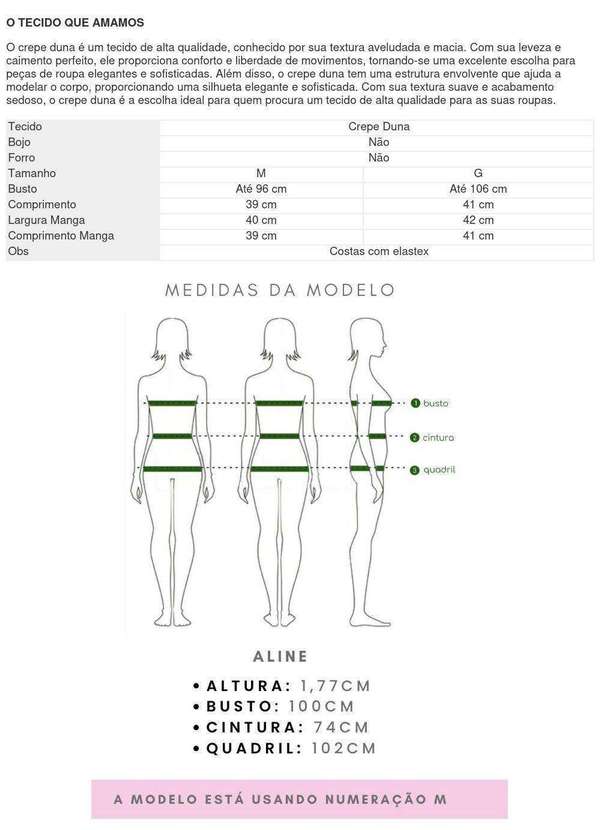 Closet Rc - Cropped Olga em Duna Rosa 3