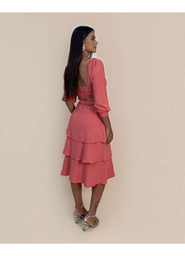 Closet Rc - Cropped Olga em Duna Rosa 4