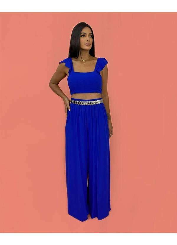 Closet Rc - Cropped Samira Azul