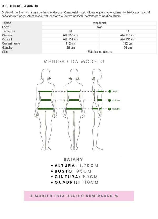 Closet Rc - Calça Pantalona Azul 3