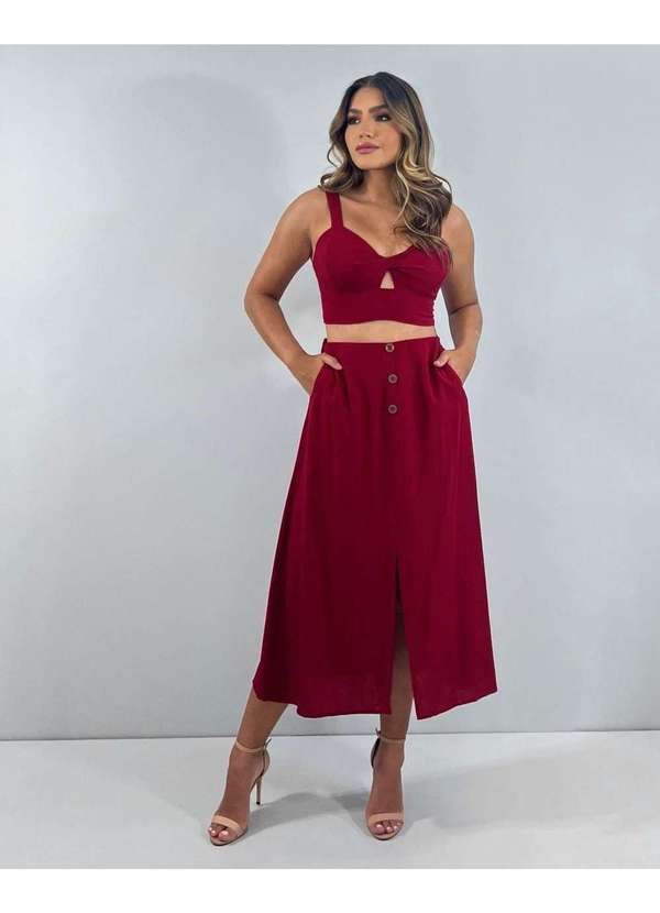 Closet Rc - Conjunto Jamile Vermelho
