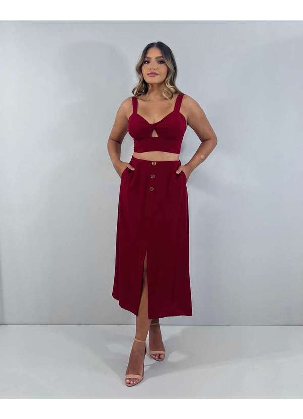 Closet Rc - Conjunto Jamile Vermelho 2