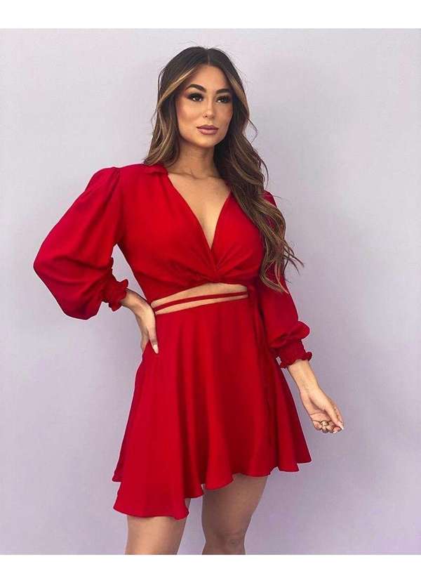 Closet Rc - Conjunto Jaqueline Vermelho