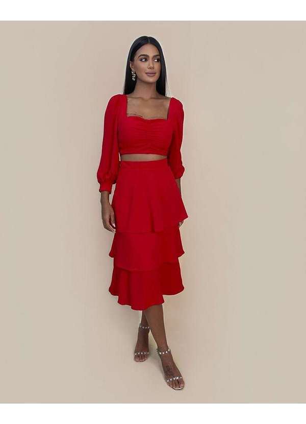 Closet Rc - Conjunto Olga em Duna Vermelho 4